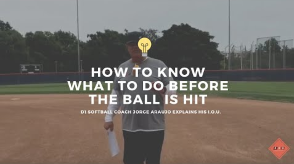 Fastpitch Softball Fielding Drills: How To Know What Do Before The Ball Is Hit.